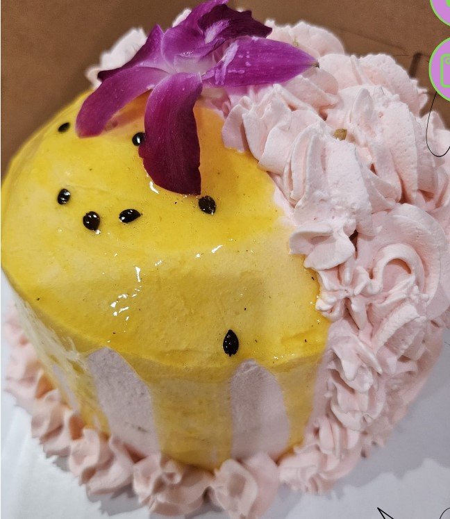 Passion Fruit Cake (Maracuya Chispitas)