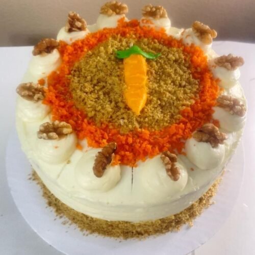 Carrot Cake & Cream Cheese (Pastel de Zanahoria y Queso Crema)