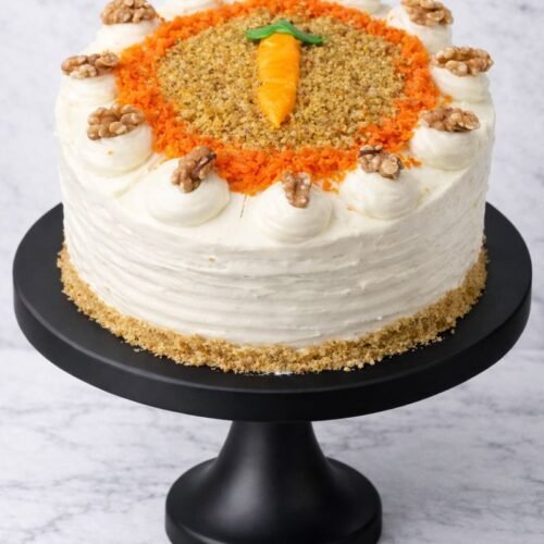 Carrot Cake & Cream Cheese (Pastel de Zanahoria y Queso Crema)