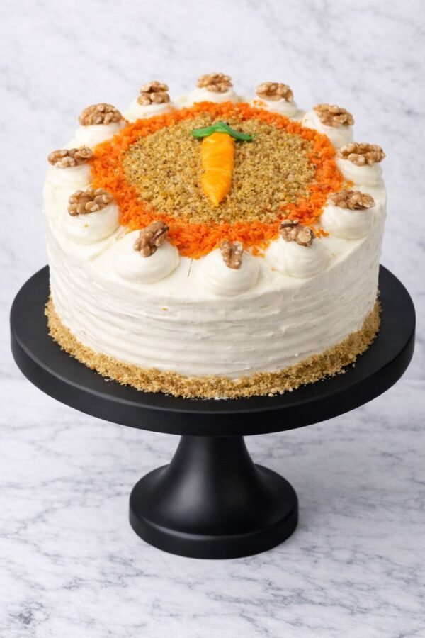 Carrot Cake & Cream Cheese (Pastel de Zanahoria y Queso Crema)