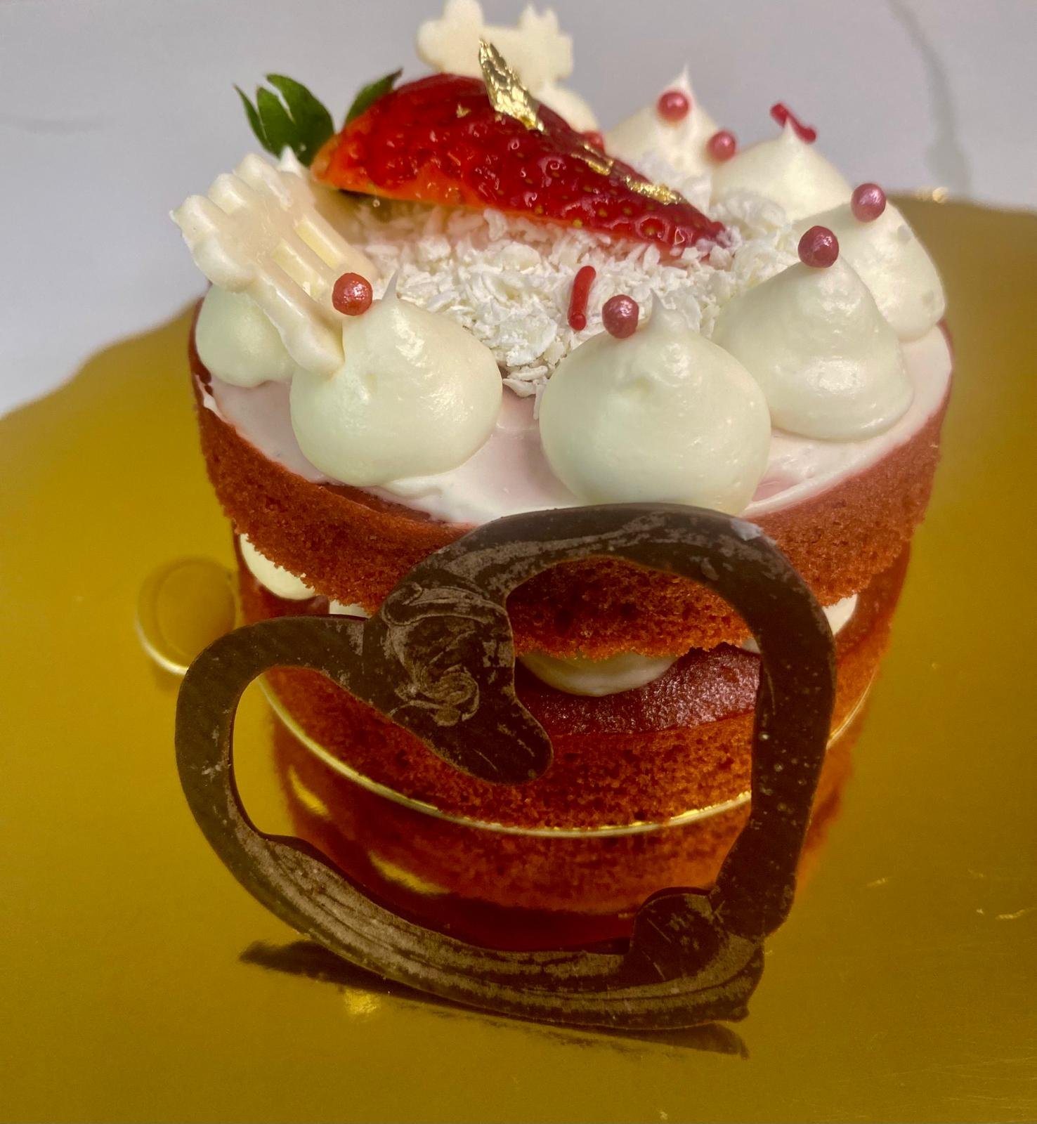 Red Velvet cake (Pastel de Terciopelo Rojo)