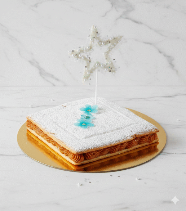 Two Layers Alfajor Cake