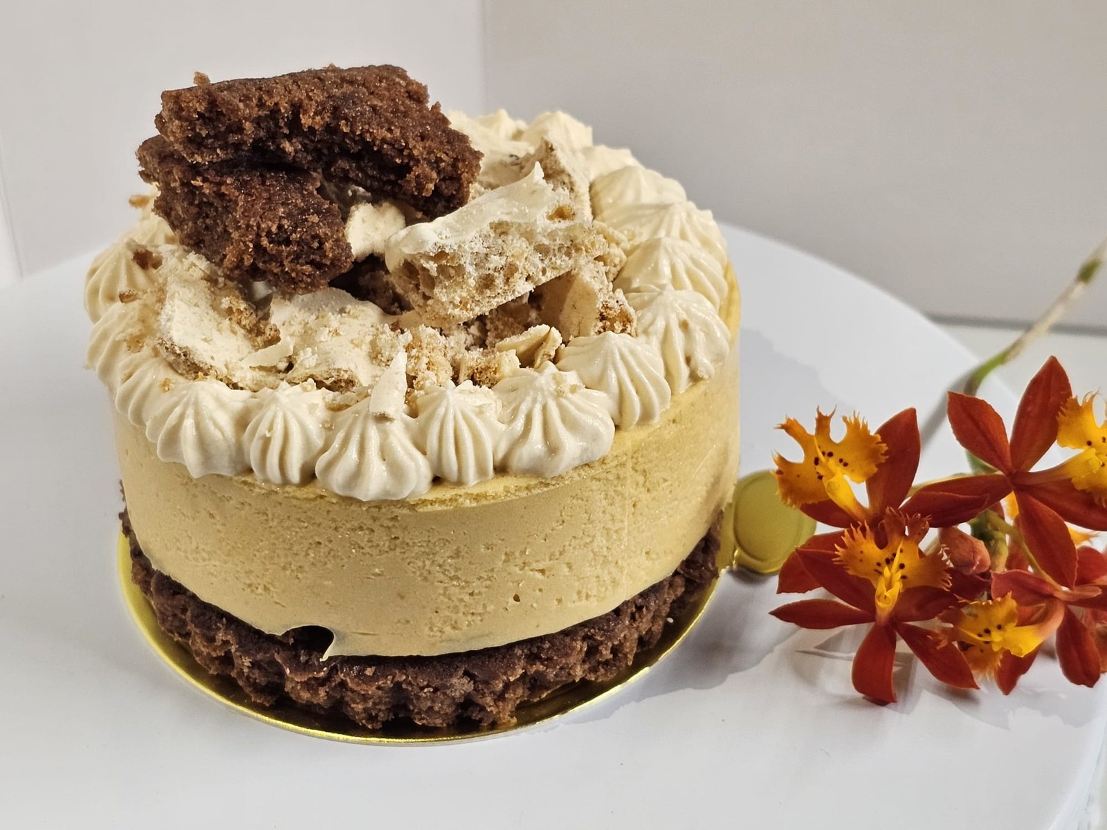 Crispy Lucuma Mousse