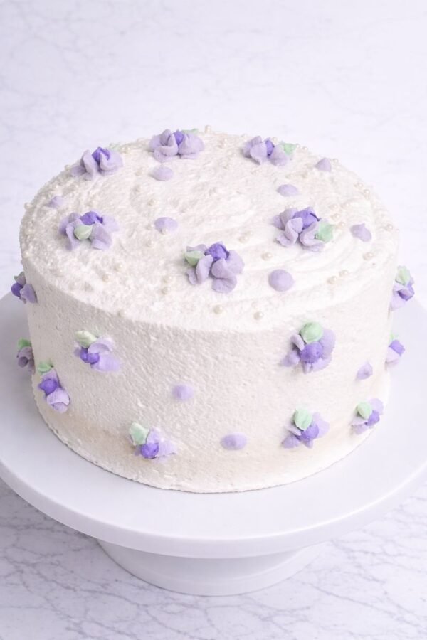 Floral Coconut Cake