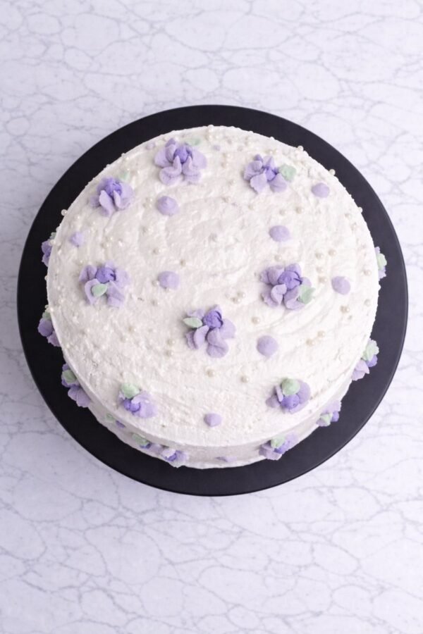 Floral Coconut Cake