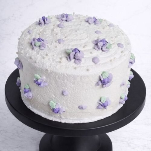 Floral Coconut Cake